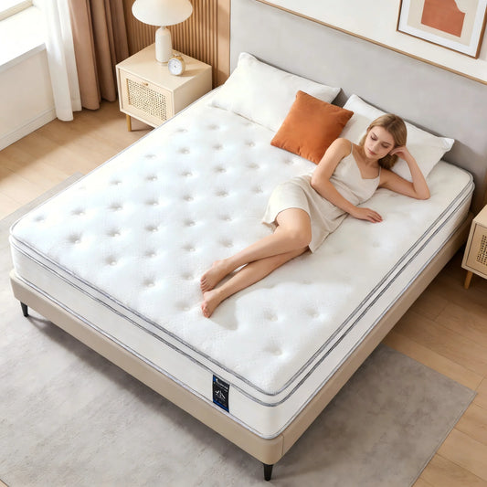 Madevos Hybrid Mattress In A Box With Pocket Springs
