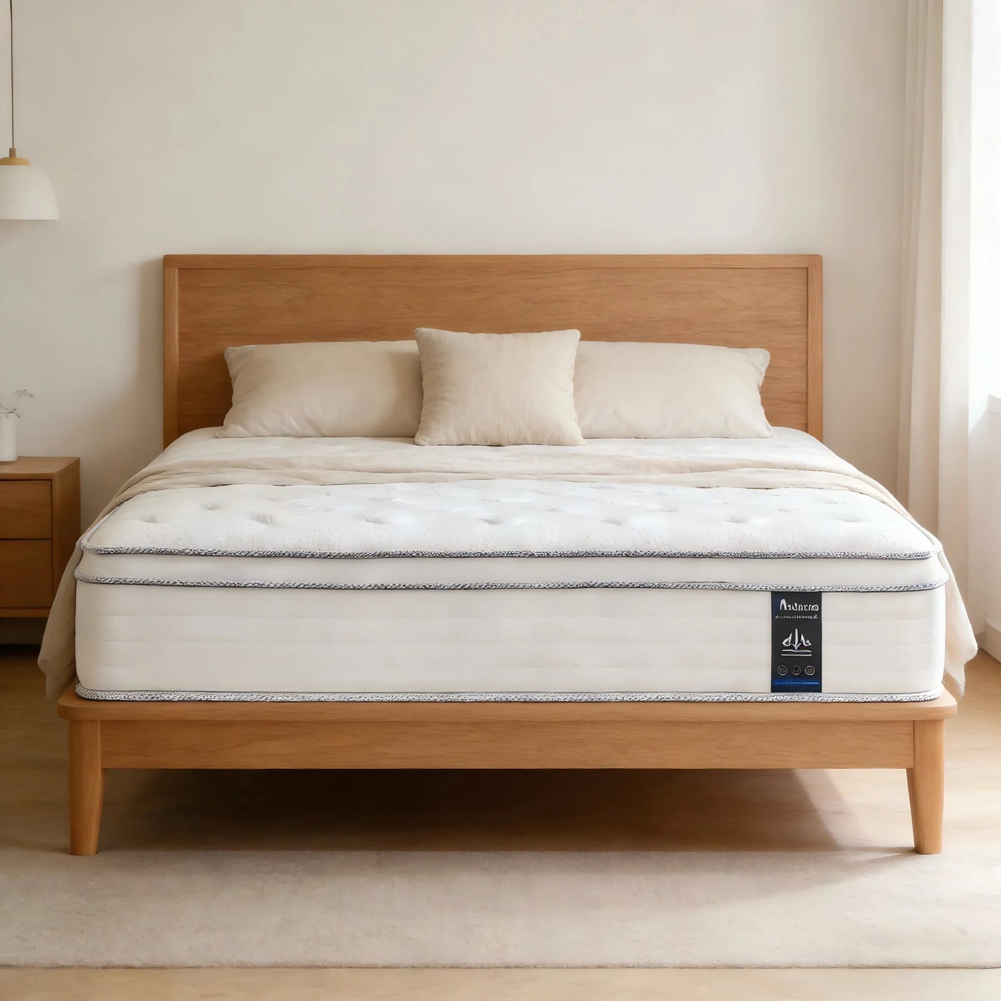 Madevos Hybrid Mattress In A Box With Pocket Springs