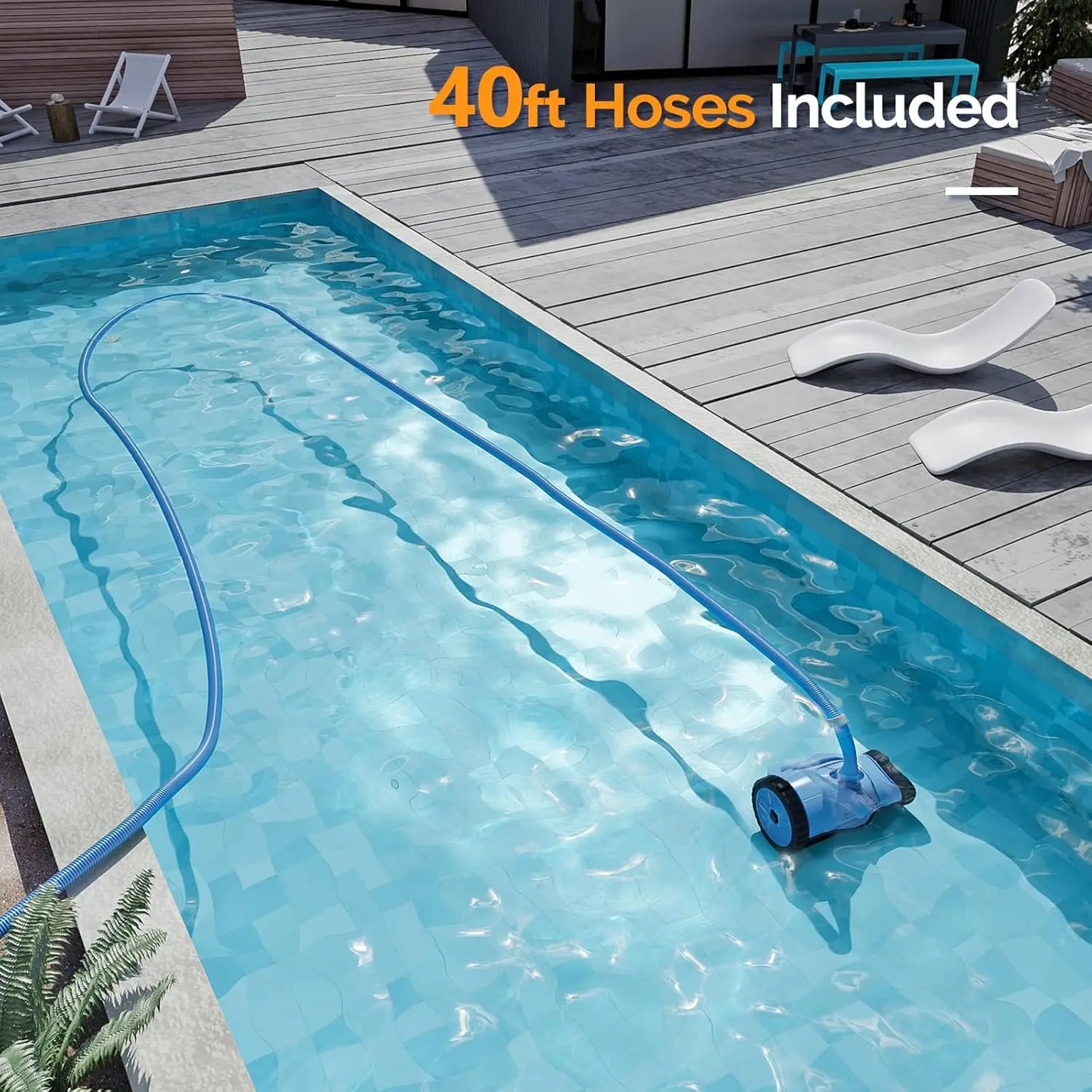 Pool Vacuum Cleaner Suction Side Wall Climber For Inground Pools