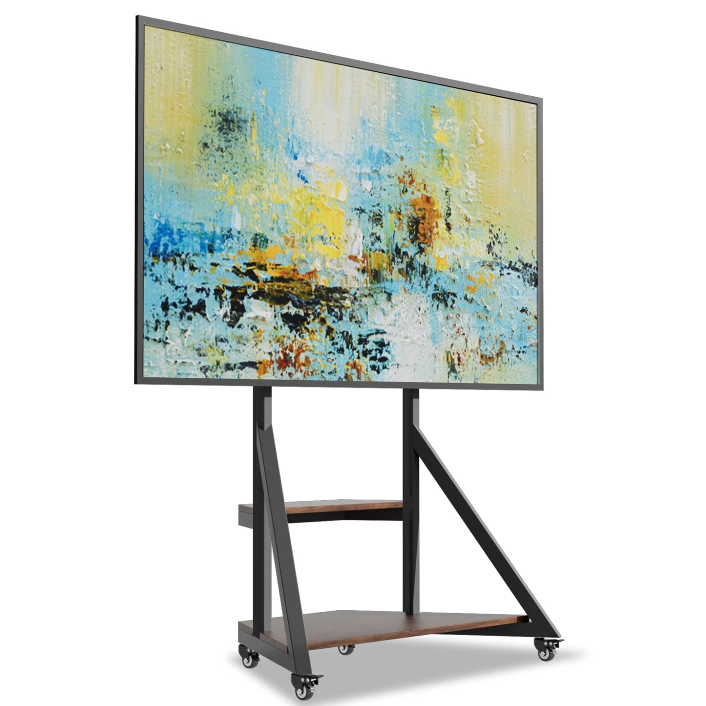 Unho Height Adjustable Floor TV Stand For Large Televisions