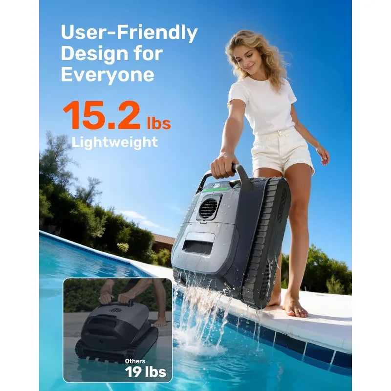 Gosvor LiteVac G1 Pool Vacuum For Walls And Waterlines