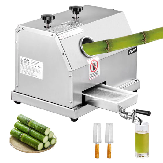 VEVOR Sugar Cane Juicer 110 Lbs Per Hour With Rollers