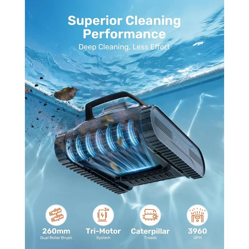Gosvor LiteVac G1 Pool Vacuum For Walls And Waterlines